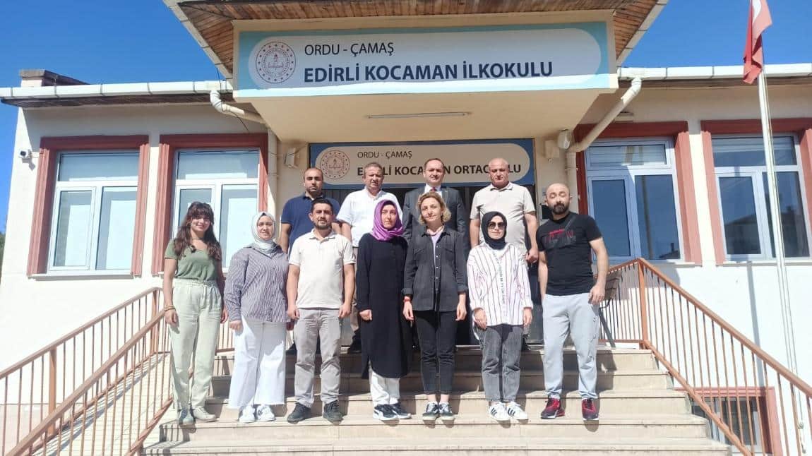 ÇAMAŞ İLÇE MİLLİ EĞİTİM MÜDÜRÜMÜZ OKULUMUZU ZİYARET ETTİ